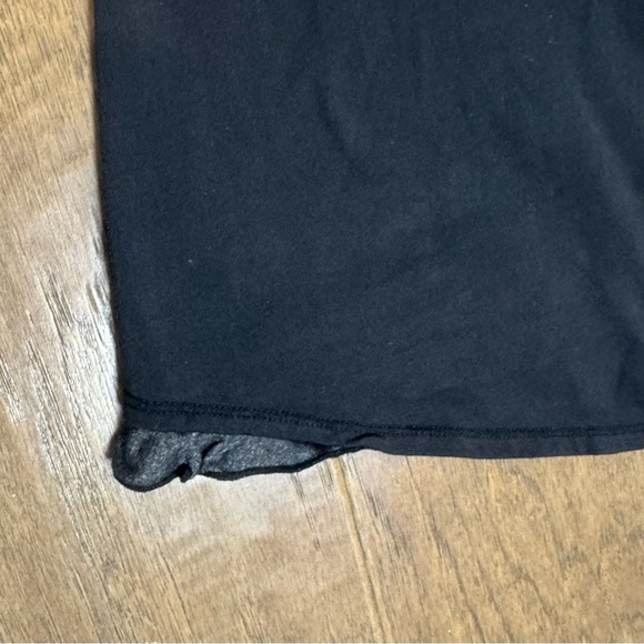 Lululemon Black Racerback Tank Top with Back Hem Ruffle - Picture 6 of 11